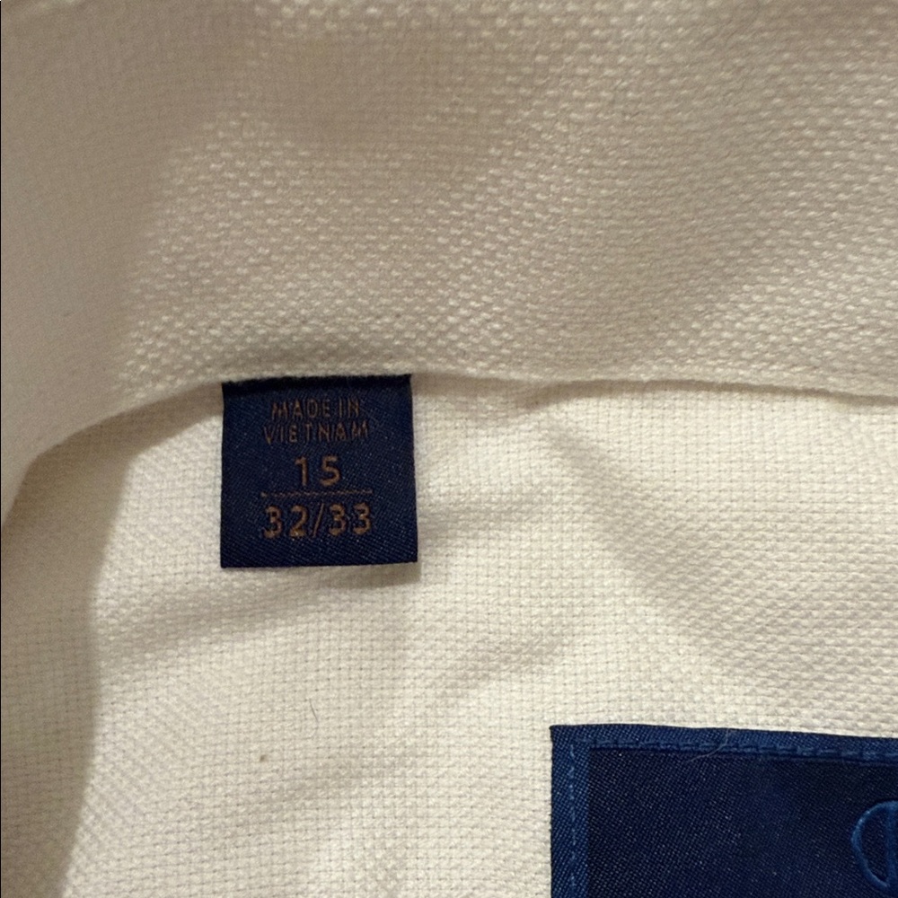 David Donahue Royal Oxford White Shirt - Trim fit - Picture 5 of 6